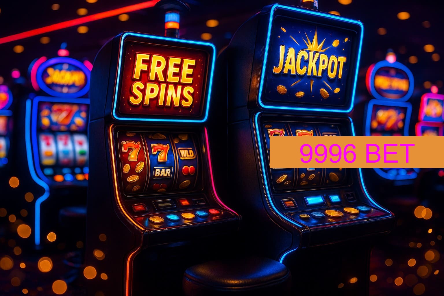 Diversos jogos de caça-níqueis